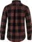 Fjällräven Övik Heavy Flannel Hemd langarm dark navy/maroon (Damen) Vorschaubild
