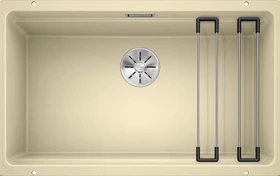 Blanco Etagon 700-U InFino Unterbau Becken mittig champagner