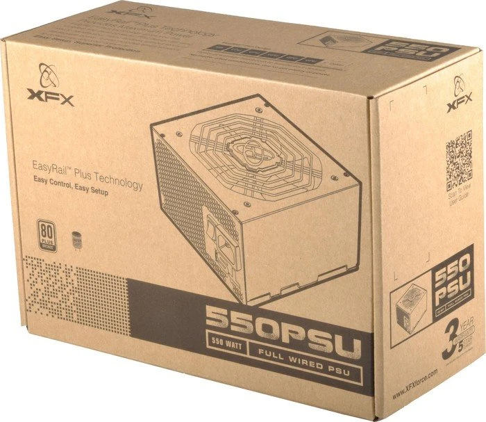 XFX TS Series 550W, ATX 2.31