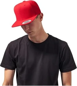 Flexfit YP Classics Premium Snapback Kappe rot