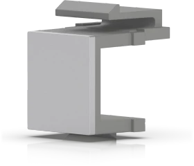 Ubiquiti Blank Insert für Keystone Patch Panel, lichtgrau, 24er-Pack