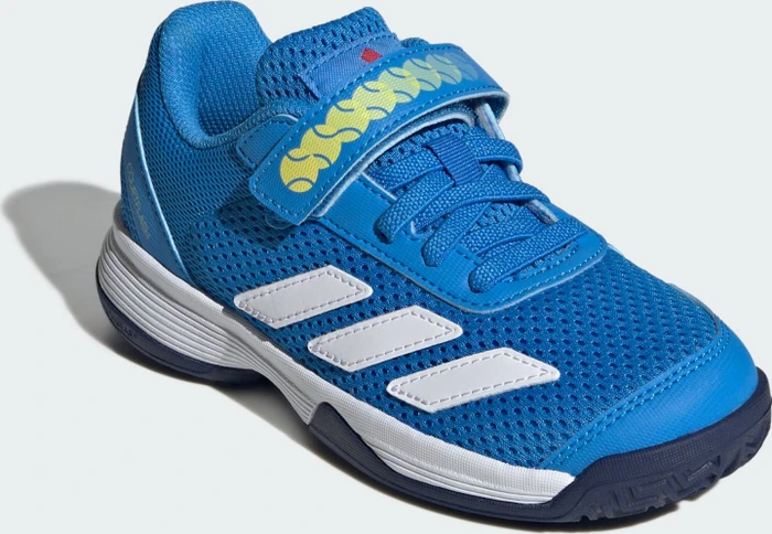 adidas Courtflash Hook-and-Loop lucid ray blue/cloud white/dark blue (Junior)