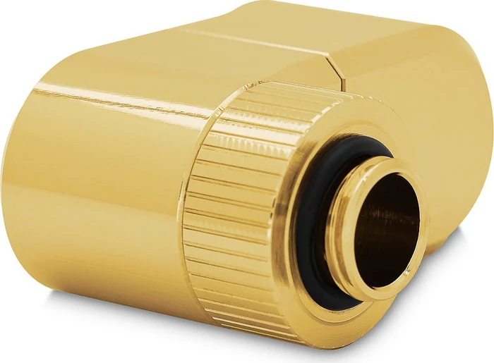 EK Water Blocks Quantum Line EK-Quantum Torque Rotary Offset 28, G1/4", 28mm Versatz, gold