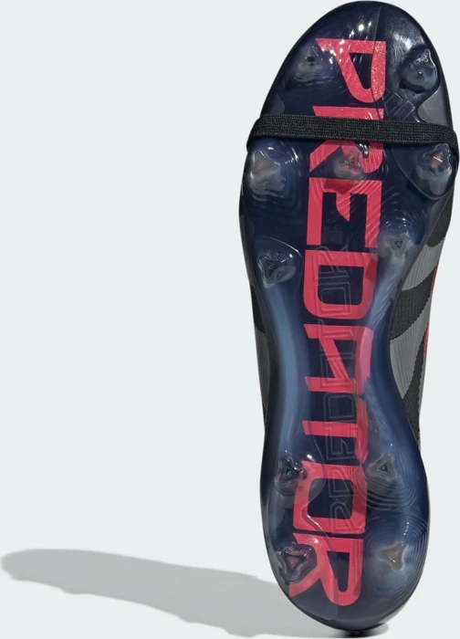 adidas Predator Elite Fold-Over Tongue FG core black/grey four/lucid red
