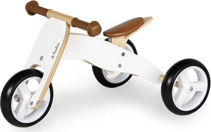 Pinolino Mini-Laufdreirad Charlie weiß/natur
