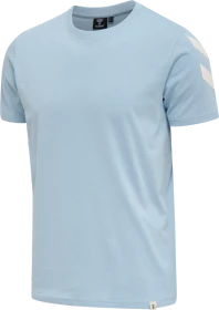 hummel Legacy Chevron T-Shirt kurzarm placid blue