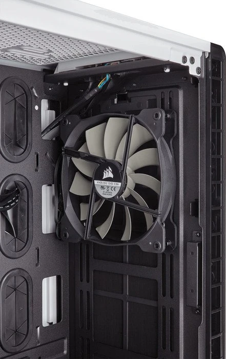 Corsair Carbide Series Clear 400C weiß, Acrylfenster