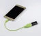 Hama Micro-USB-OTG-Adapterkabel Flexi-Slim, 0.15m, grün Vorschaubild