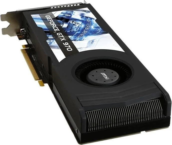 MSI GeForce GTX 970 4GD5 OC, 4GB GDDR5, DVI, HDMI, 3x DP