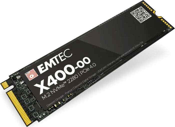 Emtec X400 SSD Power Pro 500GB, M.2 2280 / M-Key / PCIe 4.0 x4