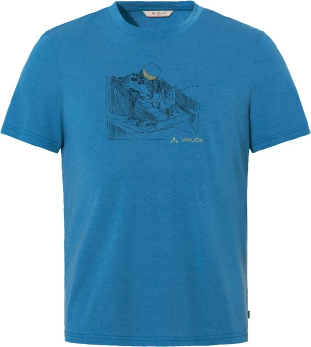 Vaude Tekoa III Funktionsshirt kurzarm radiate blue (Herren)