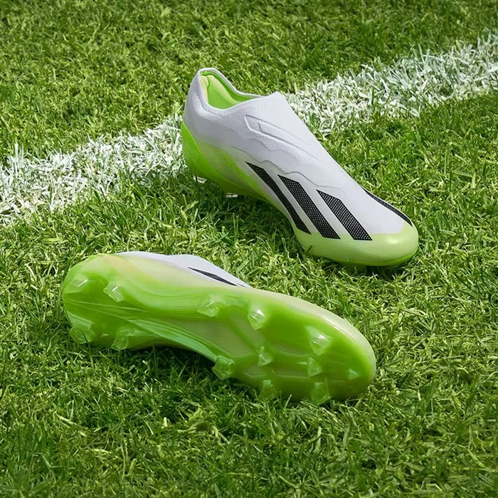 adidas X Crazyfast.1 LL FG cloud white/core black/lucid lemon