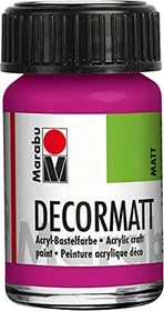 Marabu Decormatt Acryl Acrylfarbe, magenta, 15ml