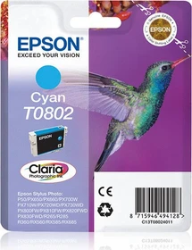 Epson Tinte T0802 cyan