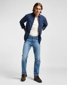 Lee Relaxed Mercantile Hemd langarm mood indigo (Herren)