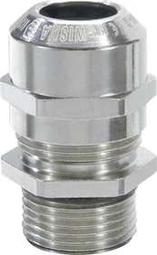 Wiska EMSKE-L 12 LT Ex-Kabelverschraubung LowTemp, Messing vernickelt, Anschlussgewinde lang, M12