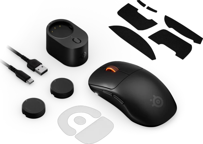 SteelSeries Sensei Pro 8K Ultra Wideband Wireless, schwarz, USB