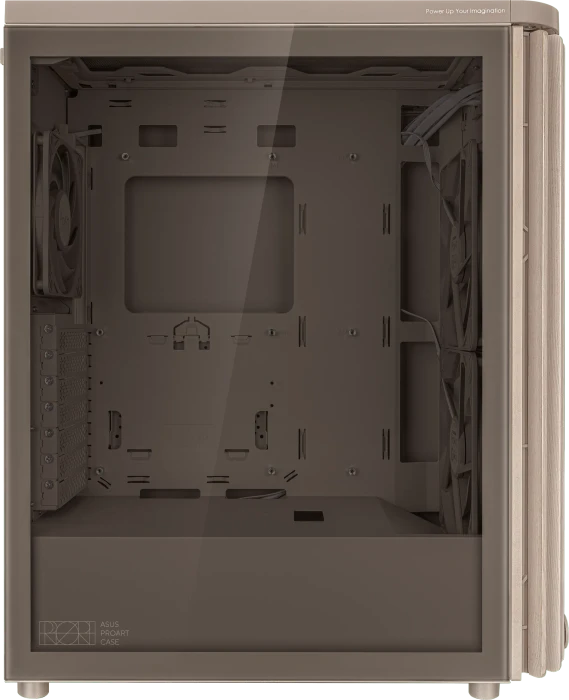 ASUS ProArt PA401 Wood Edition, beige, Tempered Glass Panel, Glasfenster
