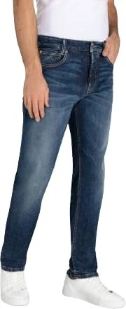 MAC Jeans Arne Pipe Hemp Jeans dark blue 3D (Herren)