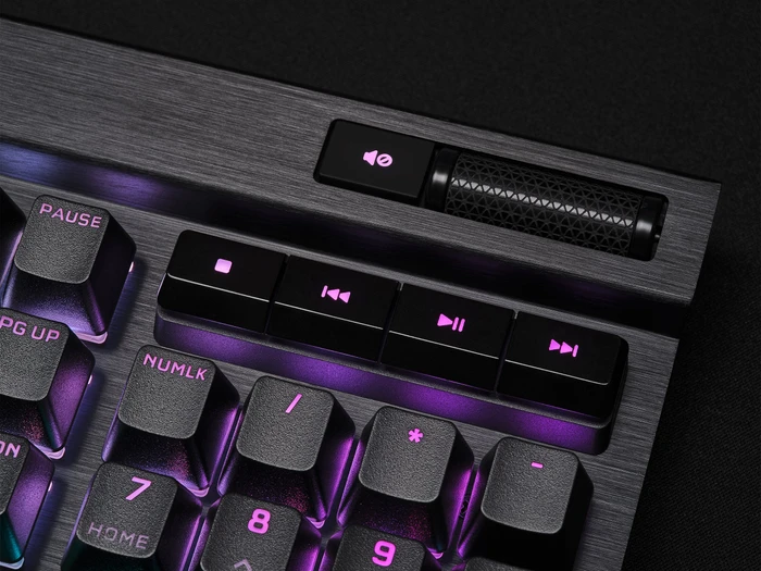Corsair Gaming K70 RGB PRO, MX SPEED RGB Silver, USB, DE