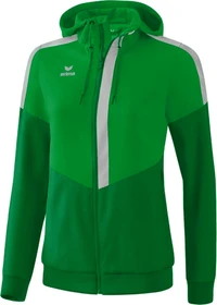 Erima Squad Tracktop Trainingsjacke fern green/smaragd/silver grey (Damen)