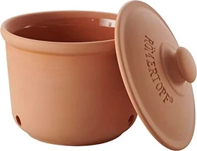 Römertopf Zwiebel Frische-Topf Aufbewahrungsbehälter