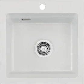 systemceram Kara 51 Einbau Becken mittig satin
