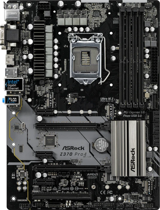 ASRock Z370 Pro4 (Intel 1151 v2)