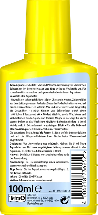 Tetra AquaSafe Wasseraufbereiter, 100ml