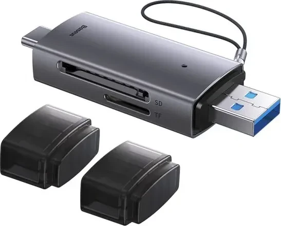 Baseus Lite Series Card Reader, USB-C/USB-A 3.0 [Stecker]
