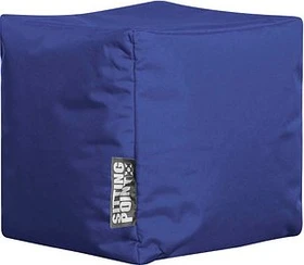 Sitting Point Cube Scuba Hocker Sitzsack dunkelblau