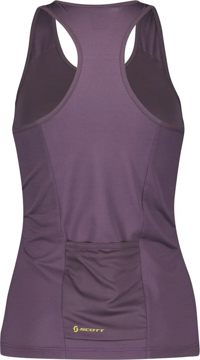 Scott Endurance 10 Trikot ärmellos dark purple/mud green (Damen)