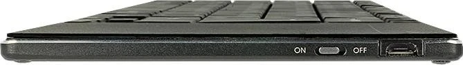DeLOCK Wireless Keyboard, schwarz, USB, DE