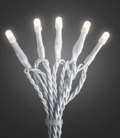 Konstsmide Micro Lichterkette weiß LED 200x warmweiß