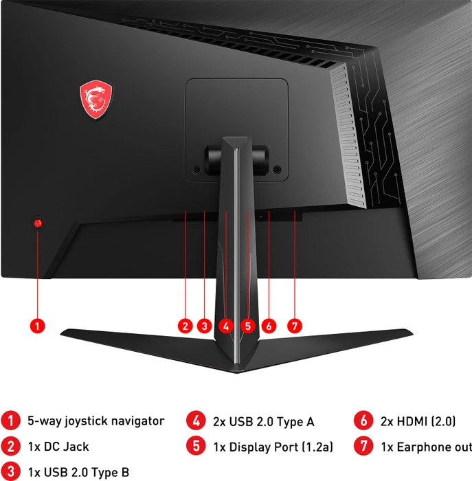 MSI Optix MAG273, 27"