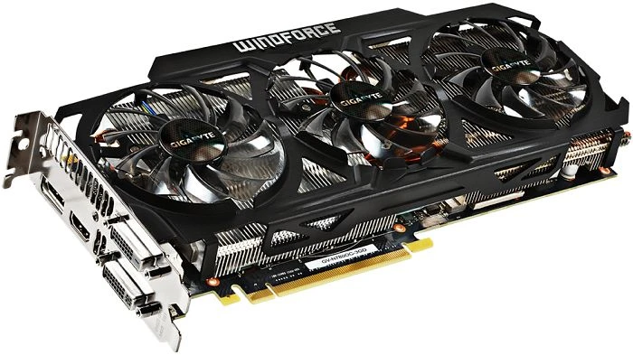GIGABYTE GeForce GTX 780 Windforce 3X OC (Rev. 1.0), 3GB GDDR5, 2x DVI, HDMI, DP