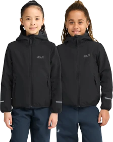 Jack Wolfskin Fourwinds Funktionsjacke schwarz (Junior)