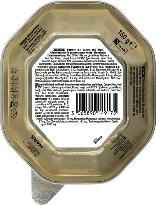 Crave Lamm & Rind, in Pastete, 150g