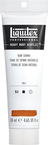 Liquitex Professional Heavy Body Acrylic raw sienna, 138ml