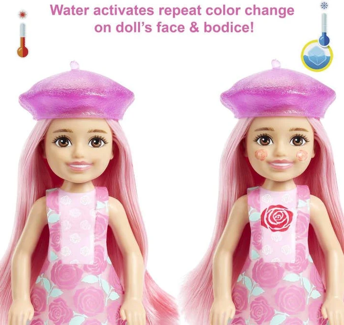 Mattel Barbie - Color Reveal Chelsea Rain or Shine Series