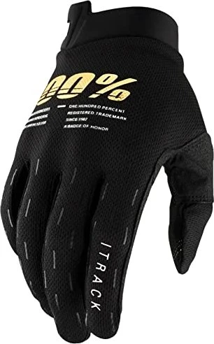 100% iTrack Fahrradhandschuhe schwarz (Junior)