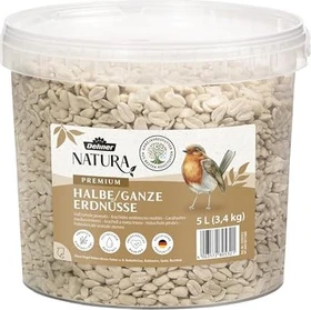 Dehner Natura halbe/ganze Erdnusskerne Wildvogelfutter 5l