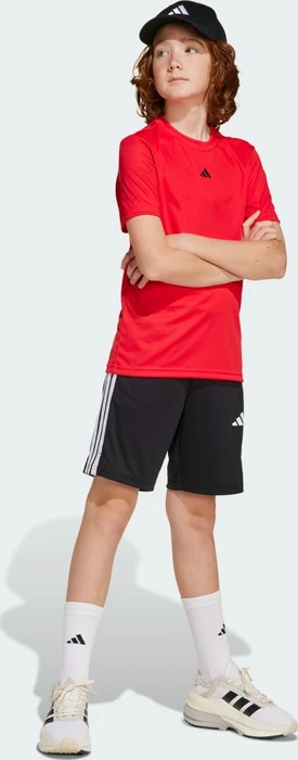 adidas Train Essentials Logo Regular Fit Funktionsshirt kurzarm pure ruby/black (Junior)