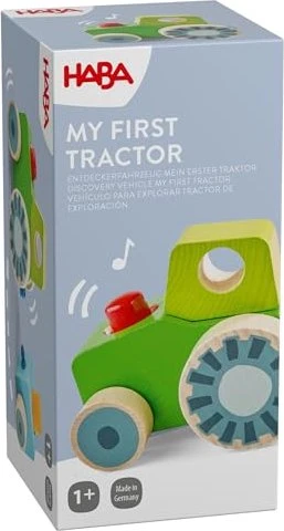 HABA My 1st Block World Entdeckerfahrzeug Traktor