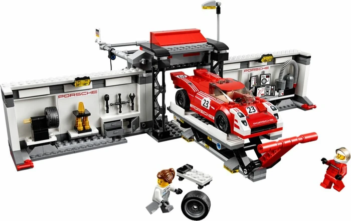 LEGO Speed Champions - Porsche 919 Hybrid & 917K Pit Lane