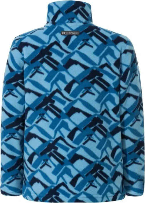 Vaude Pulex AOP Fleece Funktionsjacke pastel blue (Junior)
