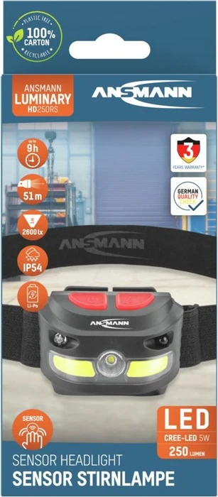 Ansmann HD250RS Stirnlampe