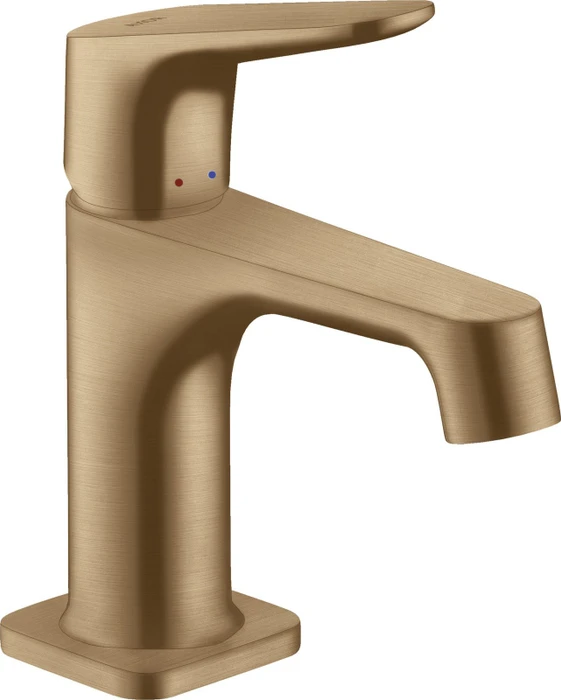 Hansgrohe Axor Citterio M 70 Waschbeckenarmatur mit Ablauffernbedienung brushed bronze
