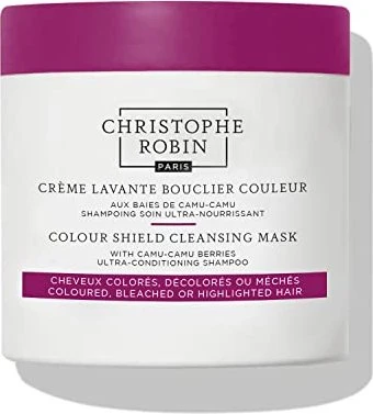 Christophe Robin Color Shield Cleansing Mask With Camu-Camu Berries, 250ml