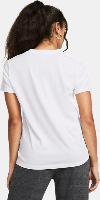 Under Armour Rival Core Funktionsshirt kurzarm weiß/schwarz (Damen)